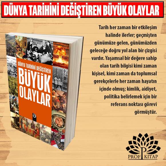 Dünya Ve Osmanlı Tarihi Seti 4 Kitap