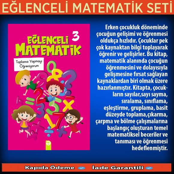Eğlenceli Matematik Seti 11 Kitap