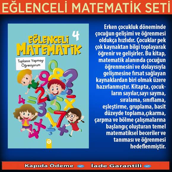 Eğlenceli Matematik Seti 11 Kitap