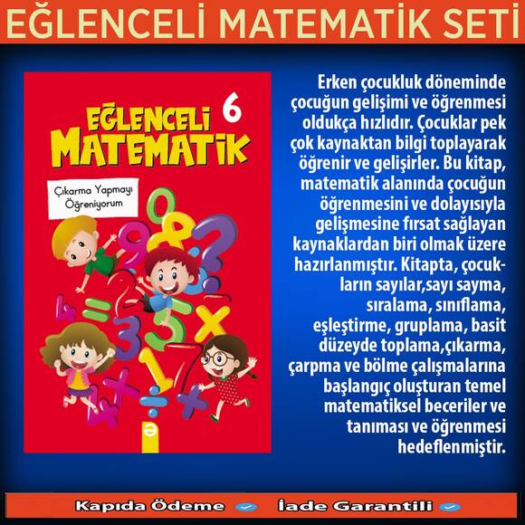 Eğlenceli Matematik Seti 11 Kitap