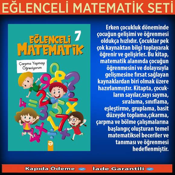 Eğlenceli Matematik Seti 11 Kitap