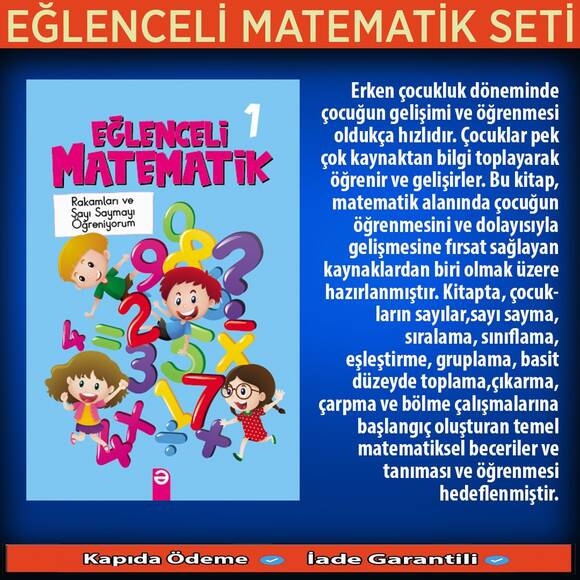 Eğlenceli Matematik Seti 11 Kitap