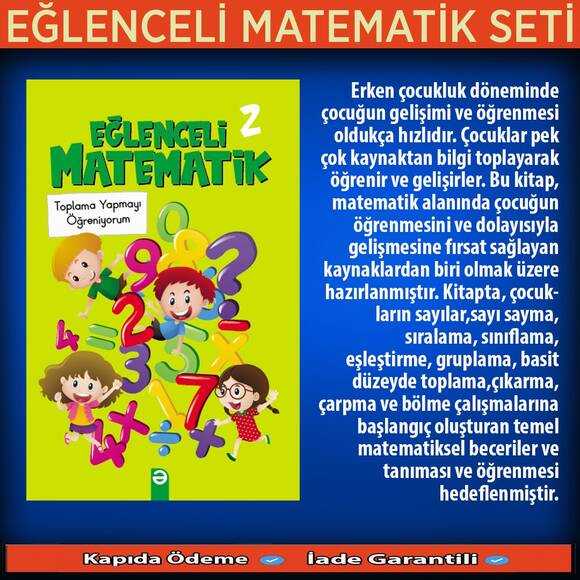 Eğlenceli Matematik Seti 11 Kitap