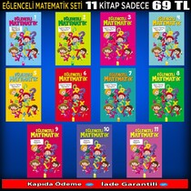 Eğlenceli Matematik Seti 11 Kitap - Thumbnail