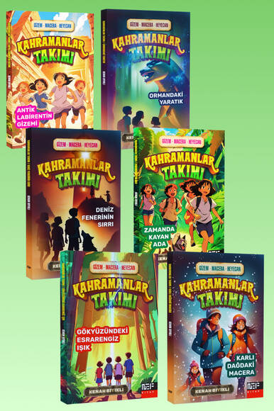 Kahramanlar takımı serisi (6 kitap)