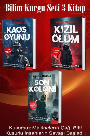 Kaos Oyunu Üçlemesi Bilim Kurgu - Distopya Seti (3 Kitap )