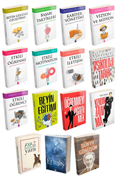 Kişisel Gelişim Ve Psikoloji Seti (15 Kitap)