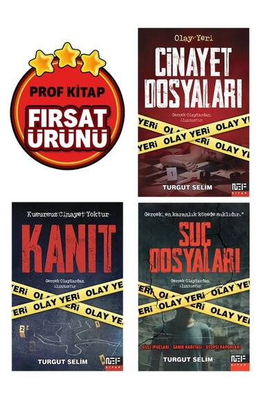 Kriminal Olaylar Seti - 3 Kitap