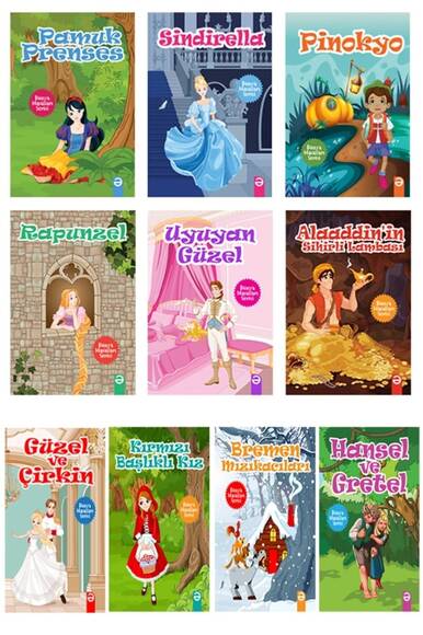 Masal Seti 10 Kitap