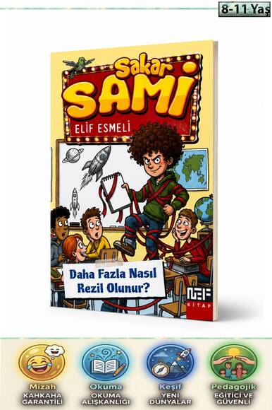Sakar Sami - 4 Kitaplık Komik Macera Seti (3, 4 ve 5. Sınıflar İçin 8- 11 Yaş)