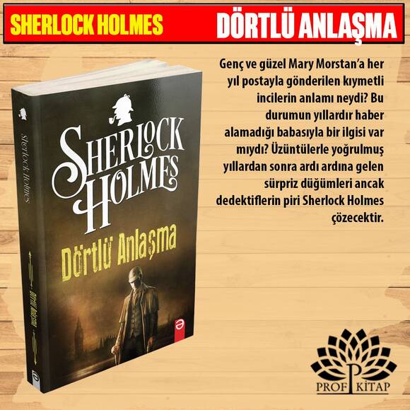 Sherlock Holmes Seti (4 Kitap)