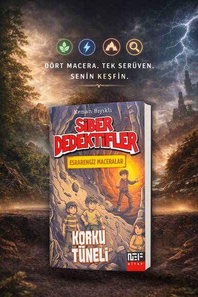 Siber Dedektifler Seti (4 Kitap): 9-12 Yaş İçin Eğitici ve Macera Dolu İnternet Rehberi
