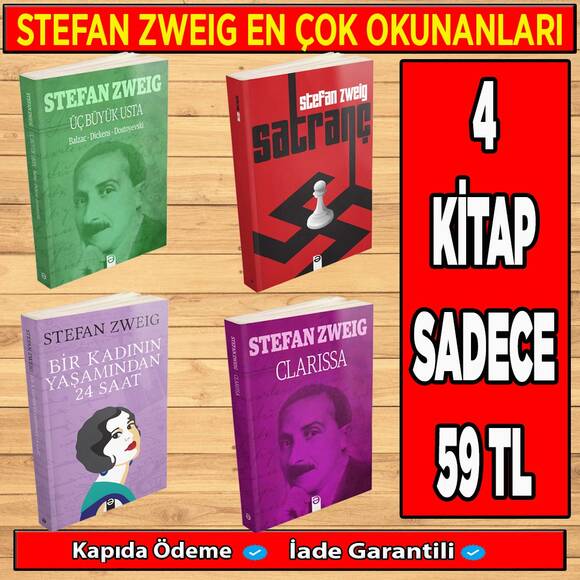 Stefan Zweig Seti (4 Kitap)