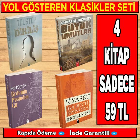 Yol Gösteren Klasikler Set 2 (4 Kitap)